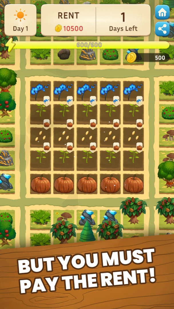 Handy Farm: Roguelike screenshot